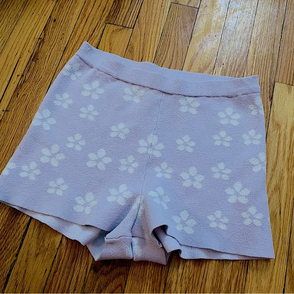 💜 Full Tilt Floral Lavender Soft Shorts - Picture 3 of 11